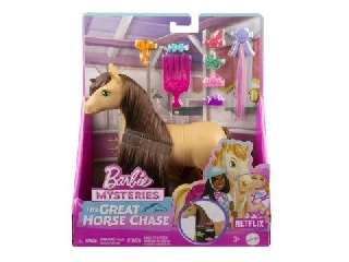 Barbie Mysteries: Nagy pónikaland játékszett - Sötétbarna