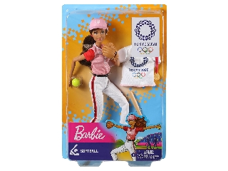 Barbie: Tokió 2020 olimpiai játékok - baseball játékos