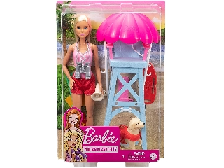 Barbie úszóedző játékszett