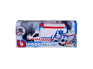 Bburago Mentőautó hordággyal