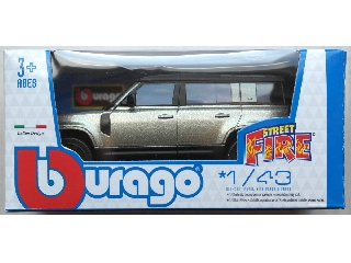 Bburago Street Fire 1:43 Land Rover Defender 110