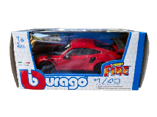 Bburago Street Fire 1:43 Porsche 911 GT2 Rs