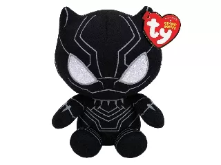 Beanie Babies plüss figura Marvel BLACK PANTHER 15cm