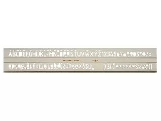 Betűsablon, 10 mm, KOH-I-NOOR
