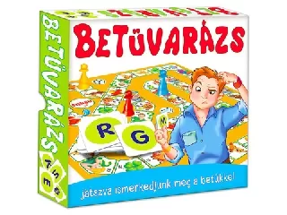 Betűvarázs társasjáték