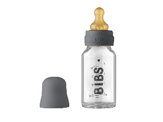 BIBS cumisüvegszett üveg 110ml grafit