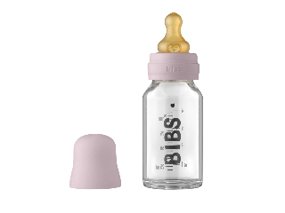 BIBS cumisüvegszett üveg 110ml halvány lila