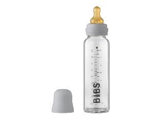 BIBS cumisüvegszett üveg 225ml delfin