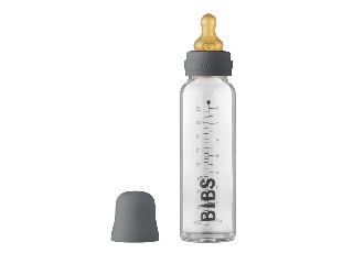 BIBS cumisüvegszett üveg 225ml grafit