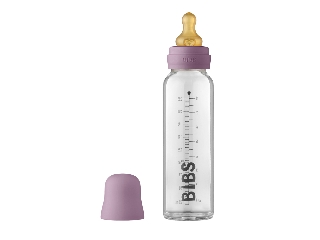 BIBS cumisüvegszett üveg 225ml mályva