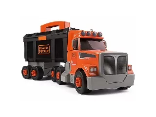 Black and Decker: összeépíthető kamion szerszámkészlettel