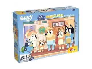 Bluey: Családi találkozó 2 az 1-ben maxi puzzle - 24 darabos
