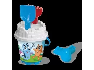 Bluey: Homokozó készlet vödörrel - 4 db-os