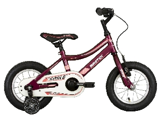 BMX Smile kerékpár bordó
