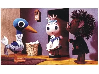 Böbe baba a papírkosárban diafilm 