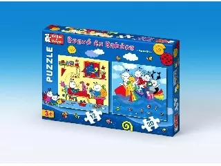 Bogyó és Babóca puzzle Szivárványhal
