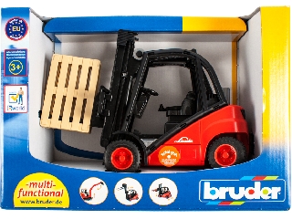 Bruder: Linde H30D villás targonca - 23 cm