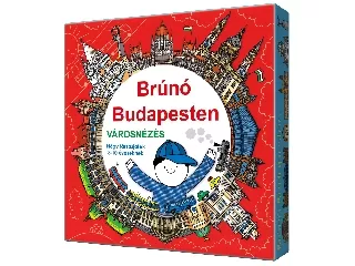 Brúnó Budapesten - Városnézés 4 társasjáték