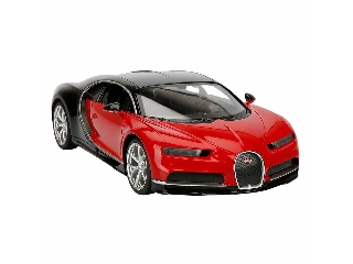 Bugatti Chiron távirányítós autó - fekete, 1:14