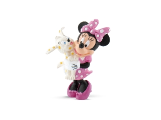 Bullyland Disney Minnie kiskutyával