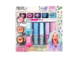 Create it: csillámos smink szett