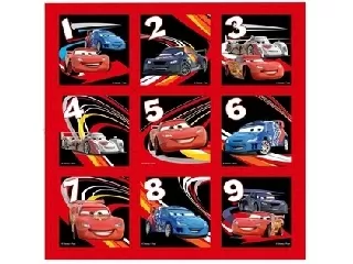 Cars2 szivacs puzzle