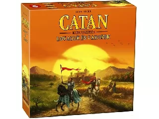 Catan Lovagok és városok - műanyagfigurás