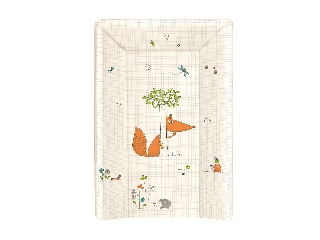 Ceba pelenkázó lap merev 3 oldalú 50x70cm fox ecru