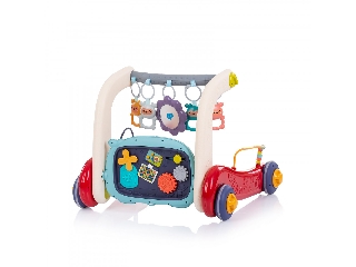 Chipolino Baby Fitness zenélő 3 az 1-ben járássegítő - multicolor