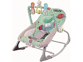 Chipolino Baby Spa rezgő-zenélő pihenőszék 9 kg-ig - Green