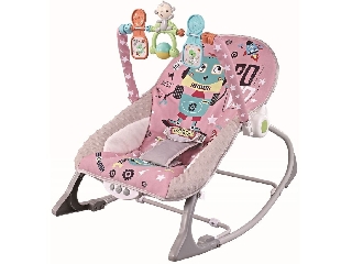 Chipolino Baby Spa rezgő-zenélő pihenőszék 9 kg-ig - Pink