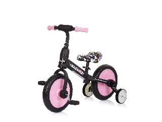 Chipolino Max Bike bicikli segédkerékkel - Pink