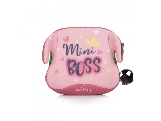 Chipolino Wing autósülés Cm 125-150cm - Pink Mini Boss