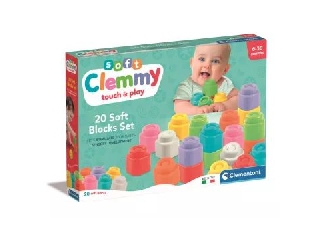 Clemmy: Puha építőelemek - 20 db-os