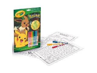 Crayola Color & Activity: Pokémon foglalkoztató