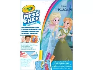 Crayola Color Wonder: Jégvarázs maszatmentes kifestő készlet mappában