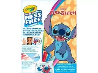 Crayola Color Wonder: Lilo & Stitch maszatmentes kifestő készlet mappában