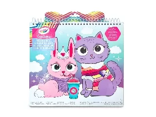 Crayola Creations Állati divat matricás rajzkészlet