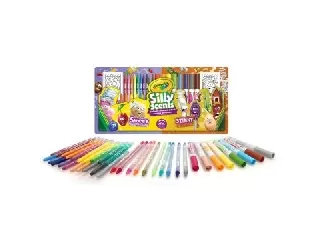 Crayola: Illatos írószer szett karakterkártyákkal - 55 db-os