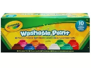Crayola Lemosható festék szett - 10 db-os