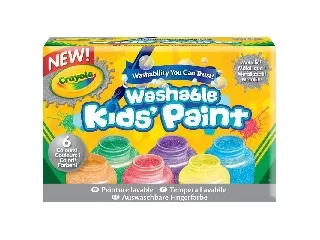 Crayola Metál festék 6 db-os készlet
