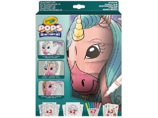 Crayola POPs: 3D foglalkoztató – Mesevilág