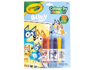 Crayola: Szám szerinti színező - Bluey