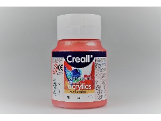 Creall pearlescent studio acrylics paint - Akril gyöngyházas piros festék