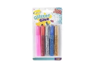 Csillámlós ragasztó (glitteres) 10 ml, 5 db-os