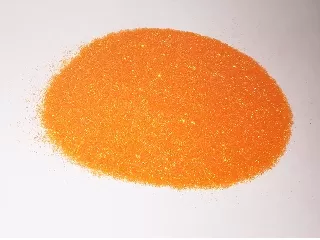 Csillámpor 8 g - napsárga