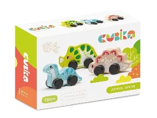 Cubika Fa dínók, 3 db /csomag