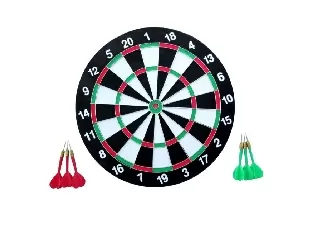 Darts tábla 6 darab dobónyíllal - 40 cm
