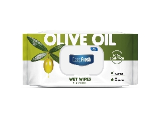 Deep Fresh nedves törlõkendõ Olive Oil kupakos 120db