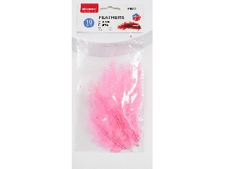 Dekor toll 10 db/csomag rózsaszín